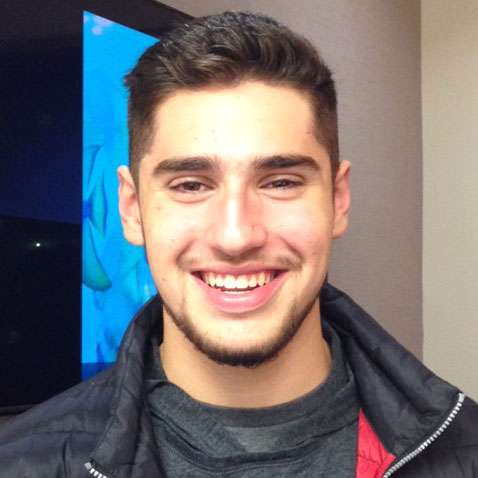 photo of boy smiling with perfect teeth